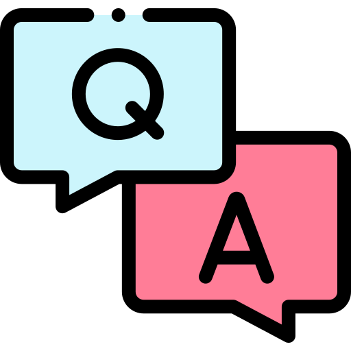 question answer generator AI - icon